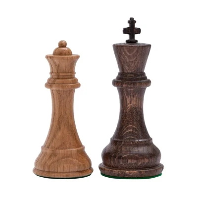 Шахматы профессиональные Суприм моренный дуб средние