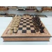 Шахматы подарочные эвкалипт фигуры из граба