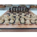 Шахматы подарочные эвкалипт фигуры из граба