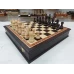 Шахматы в ларце подарочные венге