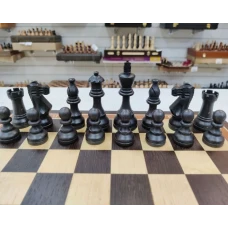 Шахматы Индийский Стаунтон деревянные венге 40 см