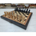 Шахматы Индийский Стаунтон деревянные венге 40 см