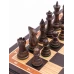 Шахматы деревянные Суприм дуб, черное дерево средние