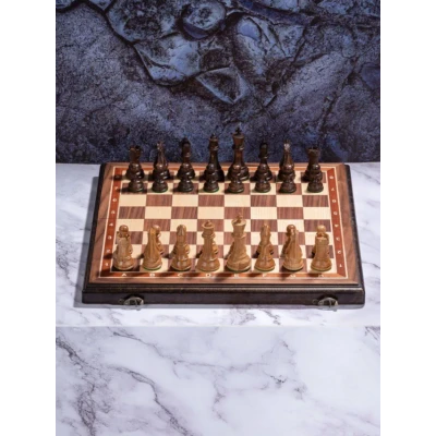 Шахматы профессиональные Суприм орех средние