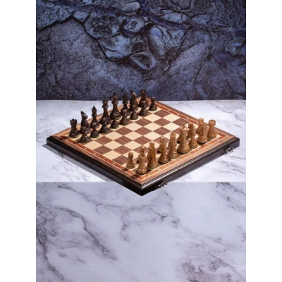 Шахматы профессиональные Суприм орех средние