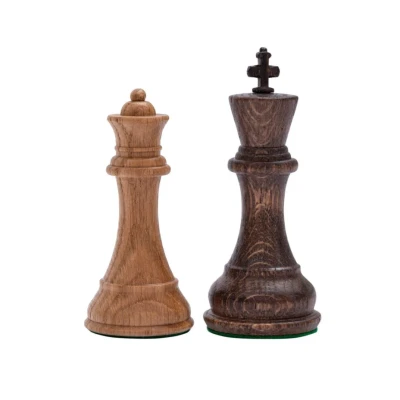Шахматы деревянные в ларце Венге Суприм дуб
