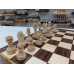 Шахматы авангард деревянные с резным конем