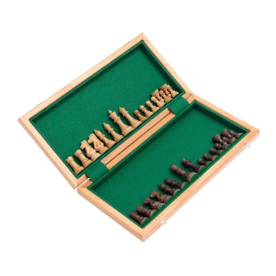 Шахматы подарочные Суприм дуб, красное дерево большие