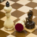 Шахматы + нарды резные "Армянский Орнамент" 60, Haleyan