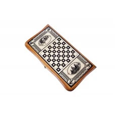 Нарды резные "Арарат" инкрустация 60, Haleyan