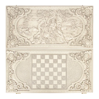 Нарды резные "Адам и Ева" Патина, Ustyan