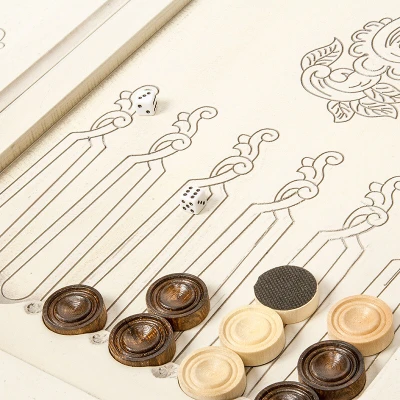 Нарды резные "Адам и Ева" Патина, Ustyan