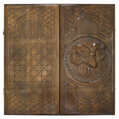 Нарды резные "Зодиак Овен", Ustyan