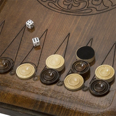 Нарды резные "Зодиак Скорпион", Ustyan