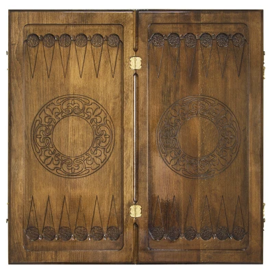 Нарды резные "Зодиак Близнецы", Ustyan