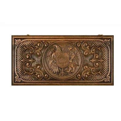 Нарды резные "Герб Армении 2", Mkhitaryan