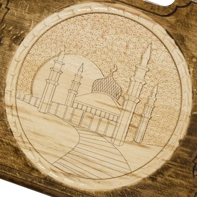 Нарды резные  "Мечеть 2"с ручкой, Rasulov