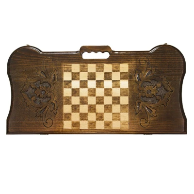 Нарды резные  "Мечеть 2"с ручкой, Rasulov