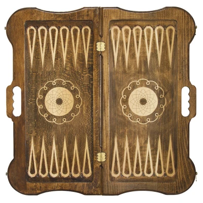 Нарды резные  "Мечеть 2"с ручкой, Rasulov