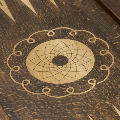 Нарды резные  "Мечеть 2"с ручкой, Rasulov