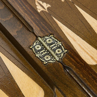 Шахматы + нарды резные "Армянский Орнамент" 60, Haleyan