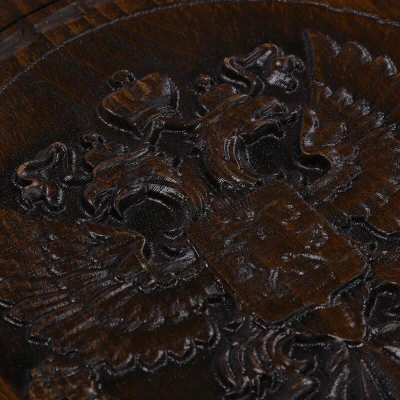 Нарды резные "Герб РФ-2" 50, Ustyan