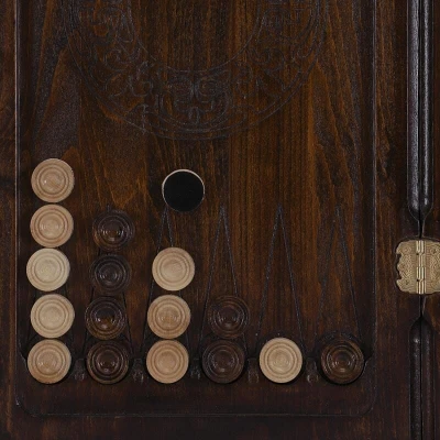 Нарды резные "Герб РФ-2" 50, Ustyan