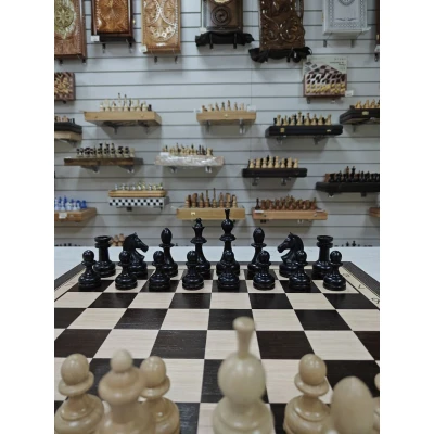 Шахматы деревянные турнирные фигуры бук