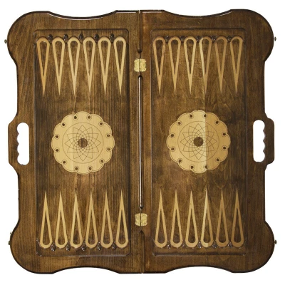 Нарды резные  "Герб Турции"с ручкой, Rasulov