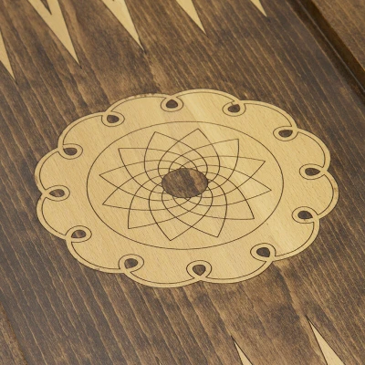 Нарды резные  "Герб Турции"с ручкой, Rasulov