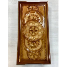 Нарды деревянные резные ручной работы Парусник большие