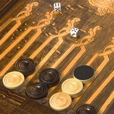 Нарды резные "Адам и Ева", Ustyan