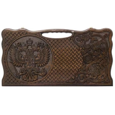 Нарды резные «Герб РФ», Haleyan