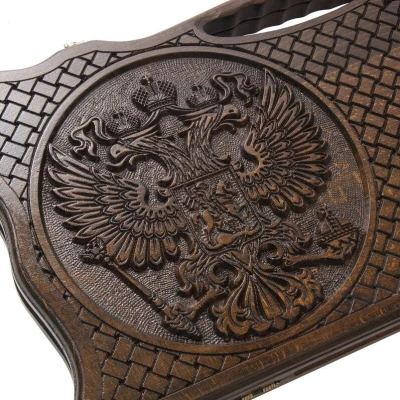 Нарды резные «Герб РФ», Haleyan