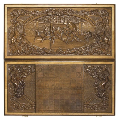 Нарды резные "Гладиаторы", Ustyan