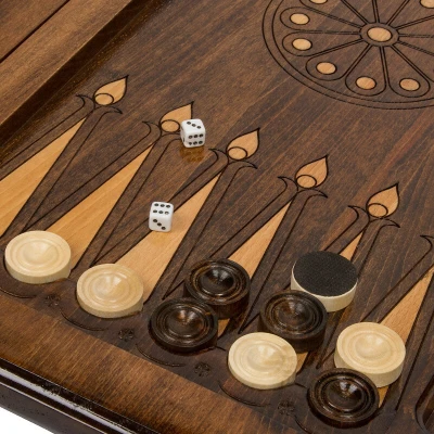 Нарды резные "Лошадь" 60, Zakaryan