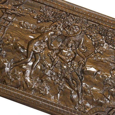 Нарды резные "Адам и Ева",50 Ustyan