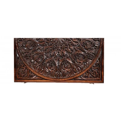 Нарды резные "Орнамент 2" с цельным рисунком, Mkhitaryan