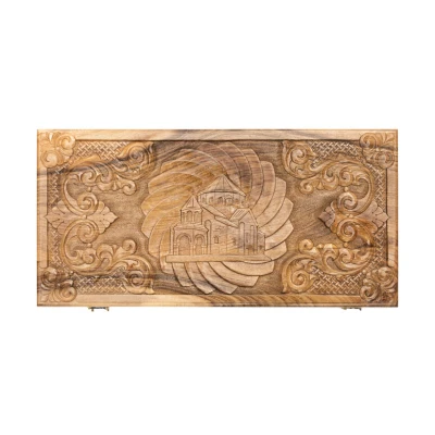 Нарды резные "Церковь", Mkhitaryan