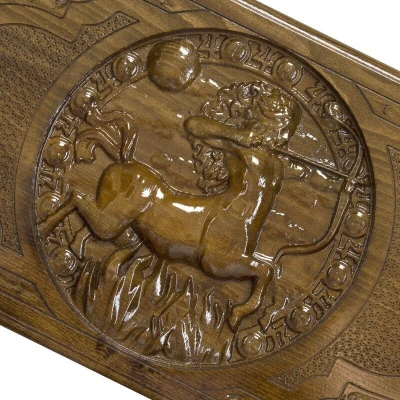 Нарды резные "Зодиак Стрелец", Ustyan