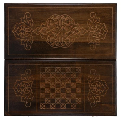 Нарды резные "Орнамент-4" 60, Ustyan