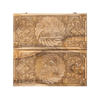 Нарды резные "Церковь", Mkhitaryan