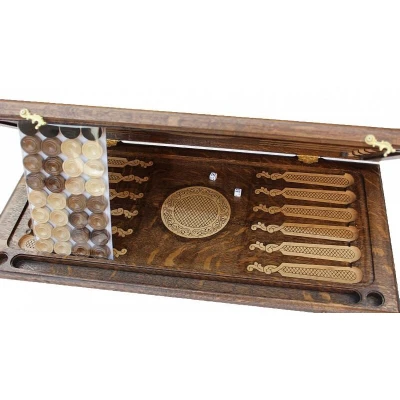 Нарды резные "Орнамент 1", Mkhitaryan