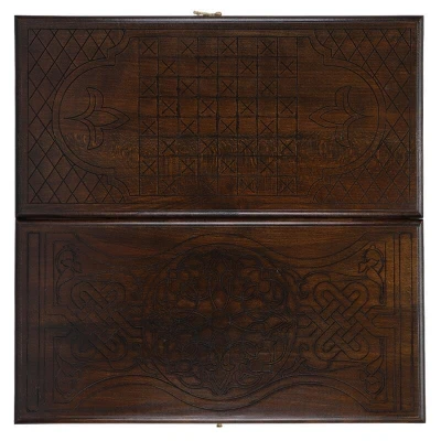 Нарды резные "Орнамент-2" 50, Ustyan