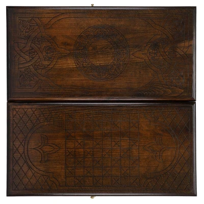 Нарды резные "Орнамент-3" 50, Ustyan