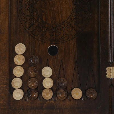 Нарды резные "Орнамент-4" 60, Ustyan