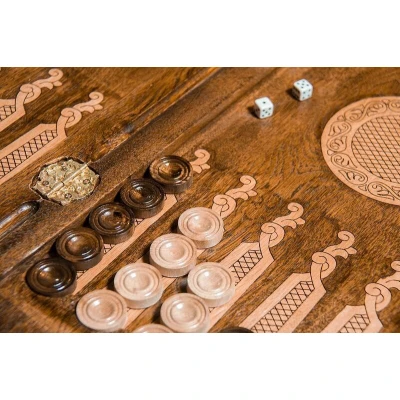 Нарды резные "Орнамент 1", Mkhitaryan