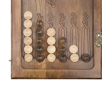 Нарды резные "Монастырь в горах", Mkhitaryan