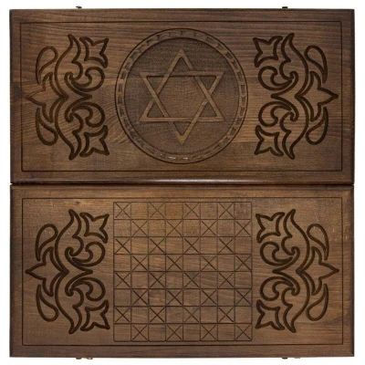 Нарды резные «Звезда Давида», Ustyan