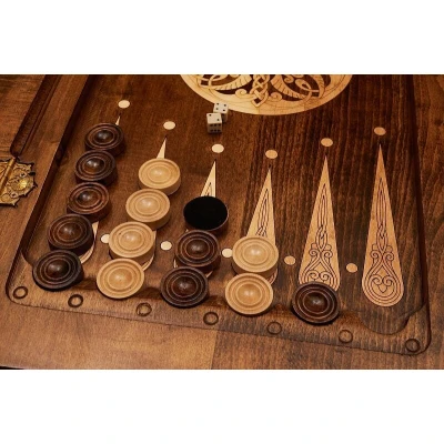 Нарды резные "Орнамент", Mirzoyan